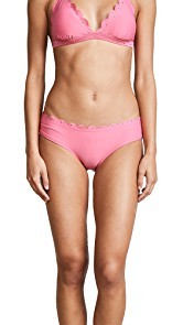 Kate Spade New York Morro Bay Scalloped Hipster Bikini Bottoms