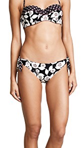 Kate Spade New York Aliso Beach Reversible Tie Side Bikini Bottoms