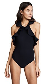 Karla Colletto Zaha High Neck One Piece