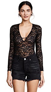 KENDALL + KYLIE V Neck Bodysuit