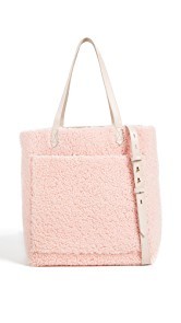 Madewell Medium Transport Tote in Shearling