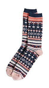 Madewell Faire Isle Trouser Socks