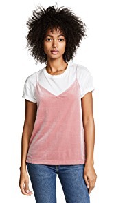 Rag &amp; Bone/JEAN Amber Velour Cami