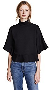 See by Chloe Poncho Sweatshirt