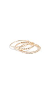Shashi Aurora Ring Set