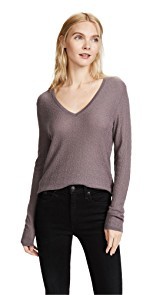 TSE Cashmere Long Sleeve V Neck