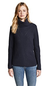 TSE Cashmere Long Sleeve Roll Neck Sweater