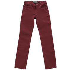 Джинсы узкие детские DC Slim Overdyed Bordeaux