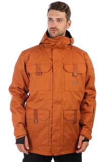 Куртка утепленная DC Servo Leather Brown