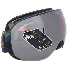 Маска для сноуборда женская Roxy Popscreen Peacoat_orissa Flora