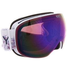 Маска для сноуборда женская Roxy Popscreen Bright White