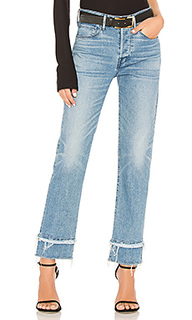 Узкие укороченные джинсы petal higher ground - 3x1