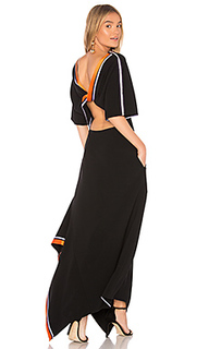 Платье с лентами open backed - Diane von Furstenberg