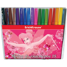 Фломастеры "Tink Pink", 18 цветов Erich Krause