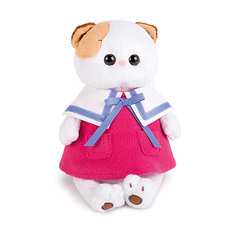 Мягкая игрушка Budi Basa Кошка Ли-Ли в морском платье, 24 см