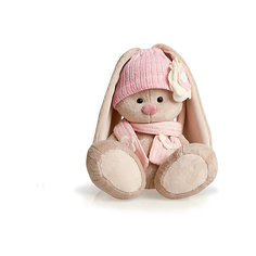 Мягкая игрушка Budi Basa Зайка Ми в розовой шапочке, 18 см