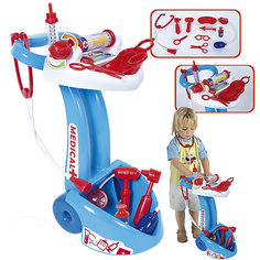 Игровой набор Palau Toys "Доктор" на тележке