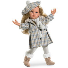 Классическая кукла Llorens Хелена в сером пальто, 42 см