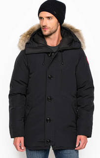 Пуховик Chateau Parka с капюшоном и карманами Canada Goose