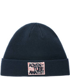 Шапка мелкой вязки с отворотом The North Face
