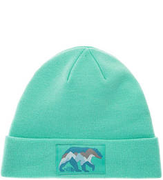 Шапка мелкой вязки с отворотом The North Face