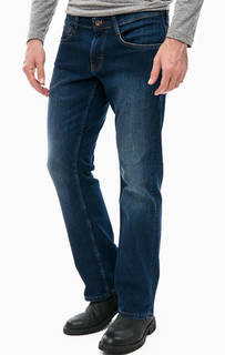 Синие расклешенные джинсы Mustang