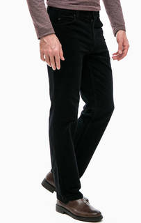 Вельветовые брюки черного цвета Mustang