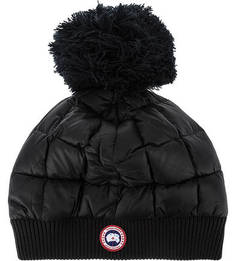 Утепленная шапка с пуховым наполнителем Canada Goose