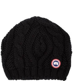 Шерстяная шапка с косами Canada Goose