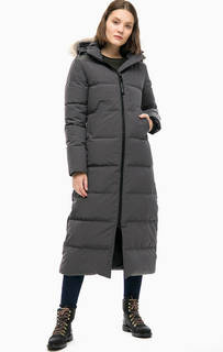 Серый пуховик Mystique Parka со съемным капюшоном Canada Goose