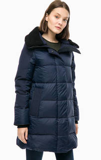 Синий пуховик Altona Parka со съемным воротником Canada Goose