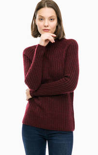 Бордовый трикотажный свитер Lerros