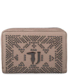 Кошелек с металлическим декором Trussardi Jeans