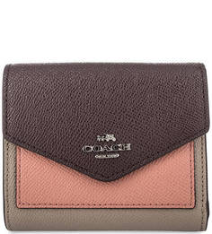Маленький разноцветный кошелек Coach