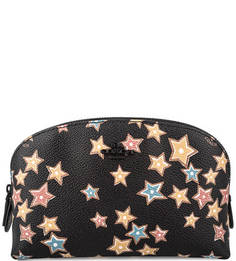 Разноцветная косметичка на молнии Coach