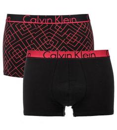 Комплект из двух хлопковых трусов-боксеров Calvin Klein
