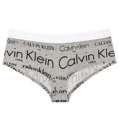 Хлопковые трусы-шорты с широкой резинкой Calvin Klein