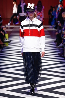 Худи с карманом-кенгуру Msgm