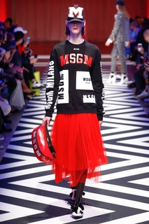 Свитшот с логотипами Msgm