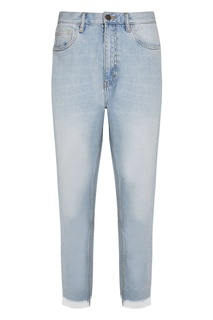 Светлые джинсы с бахромой MiH Jeans