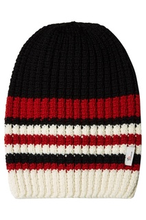 Шерстяная шапка в полоску Moncler