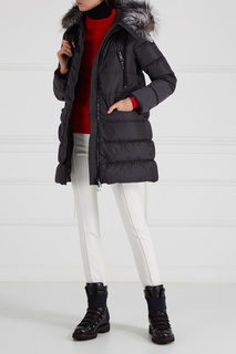 Черный пуховик Aphrotiti Moncler
