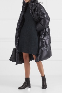 Меланжевое платье-миди Mm6 Maison Margiela