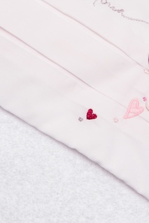 Хлопковое полотенце с капюшоном Dior Children
