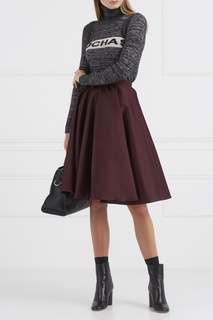 Шерстяной свитер с логотипом Rochas