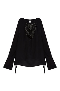 Блузка с ажурным декором Ann Demeulemeester