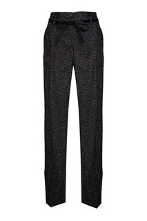 Шерстяные брюки с люрексом Ann Demeulemeester