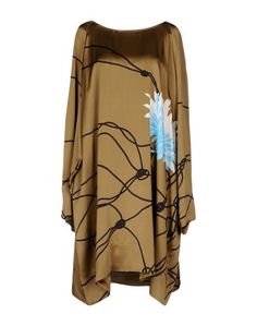 Платье до колена Dries Van Noten