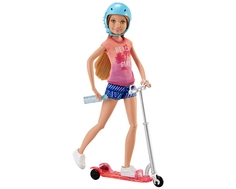Кукла Barbie на самокате