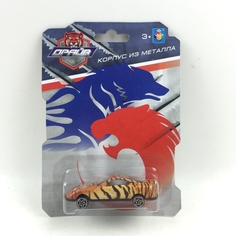 Машинка металлическая 1Toy «Драйв» Animals 7,5 см